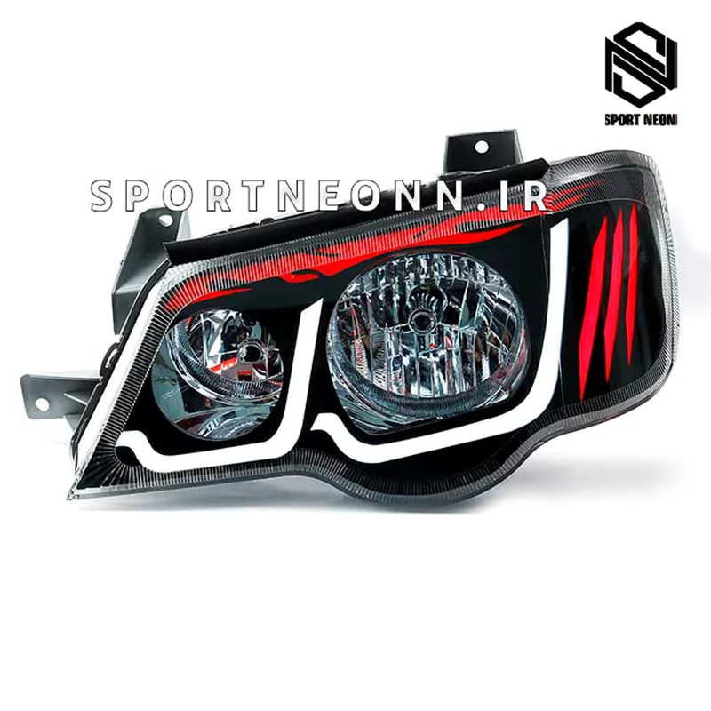 چراغ جلو اسپرت پراید 111و132 طرح u