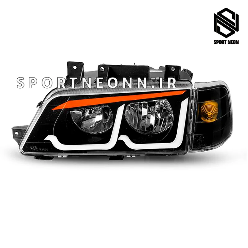 چراغ جلو 405 طرح BMW ابرو نارنجی