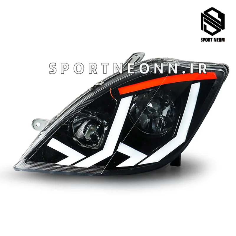 چراغ جلو اسپرت تیبا طرح لامبورگینی