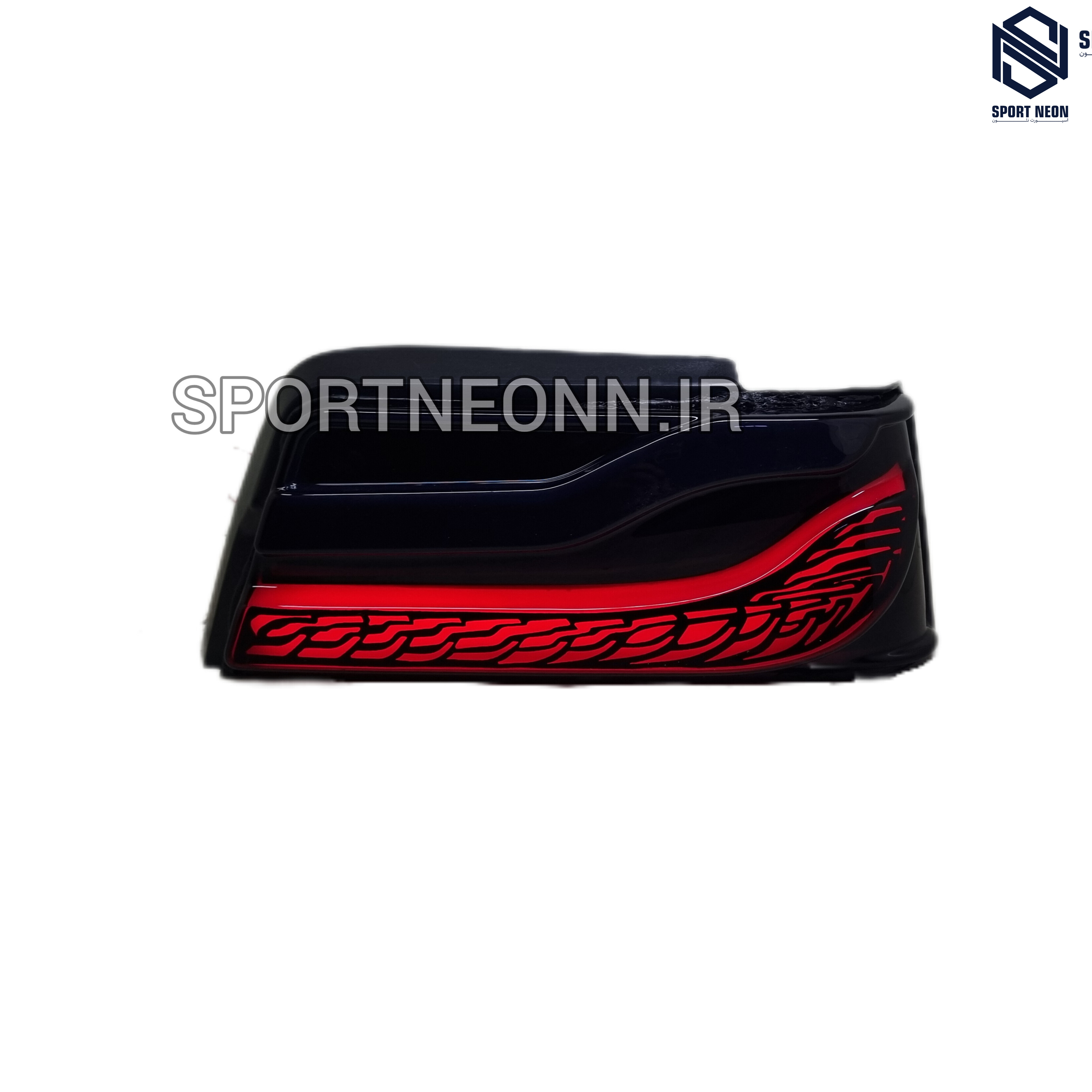 چراغ خطر اسپرت پژو۴۰۵ طرح برجسته گلدار تمام دودی