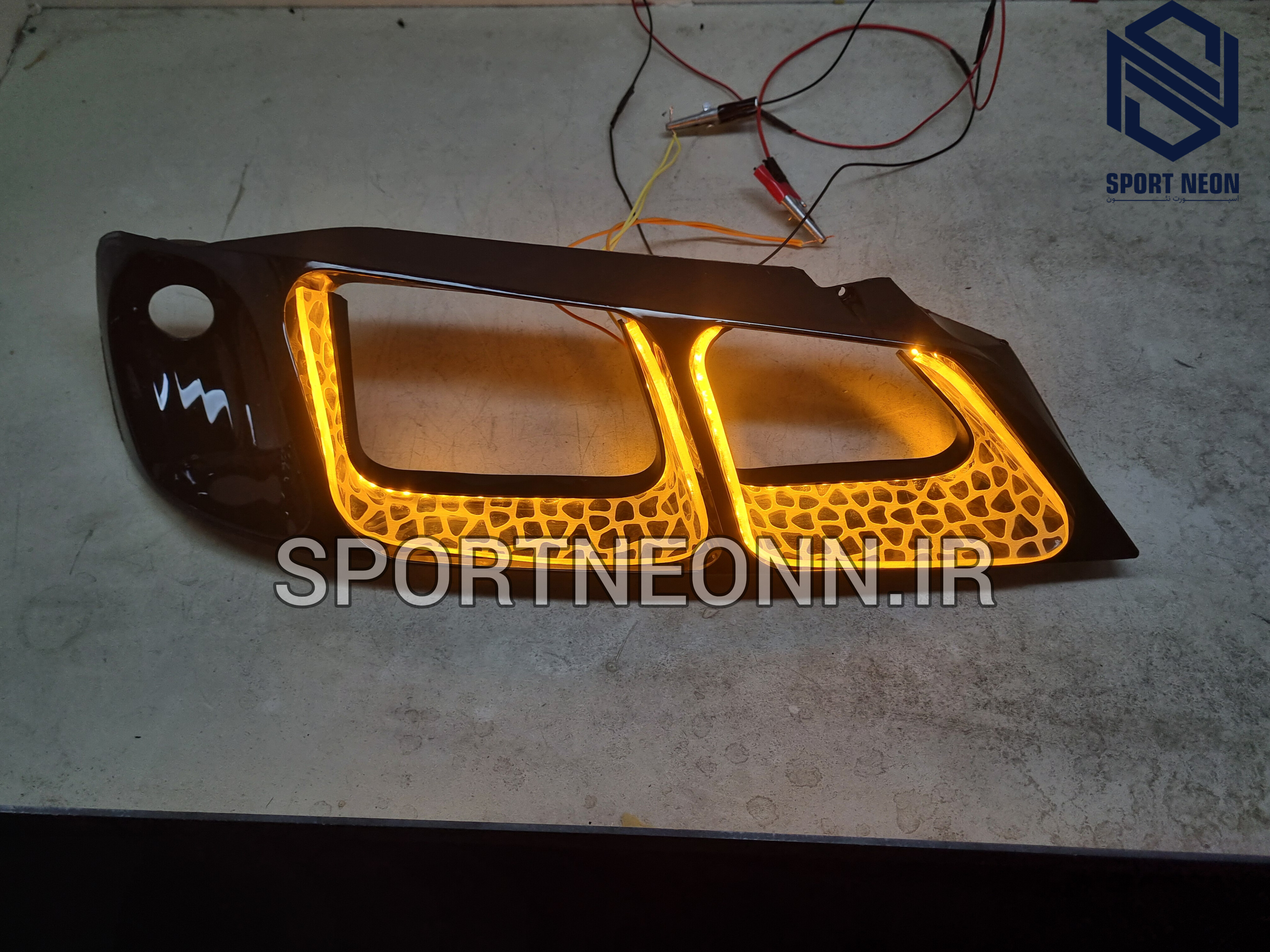 چراغ جلو اسپرت پارس گلس(فلاپ نئون دارگلس یو سنگ)