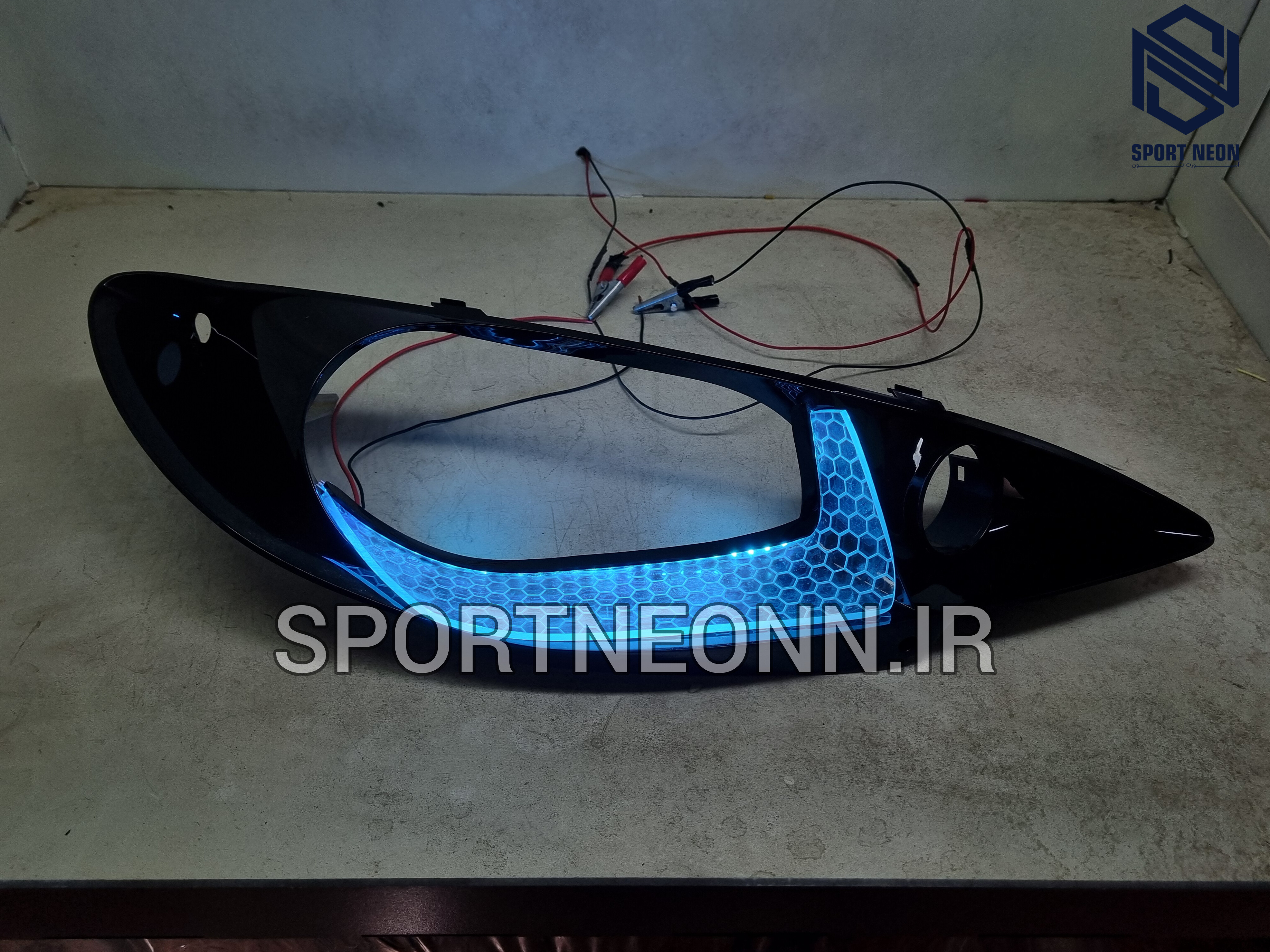 چراغ اسپرت ۲۰۶(فلاپ‌نئون دار طرح یو)